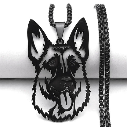 French Bulldog Pendant Necklace | Stainless Steel Dog Jewelry for  Men