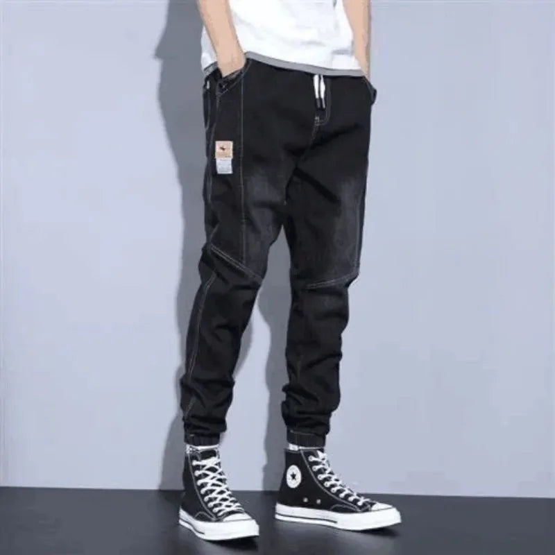 Men Wide Leg Jeans – Baggy Vintage Korean Streetwear Trousers