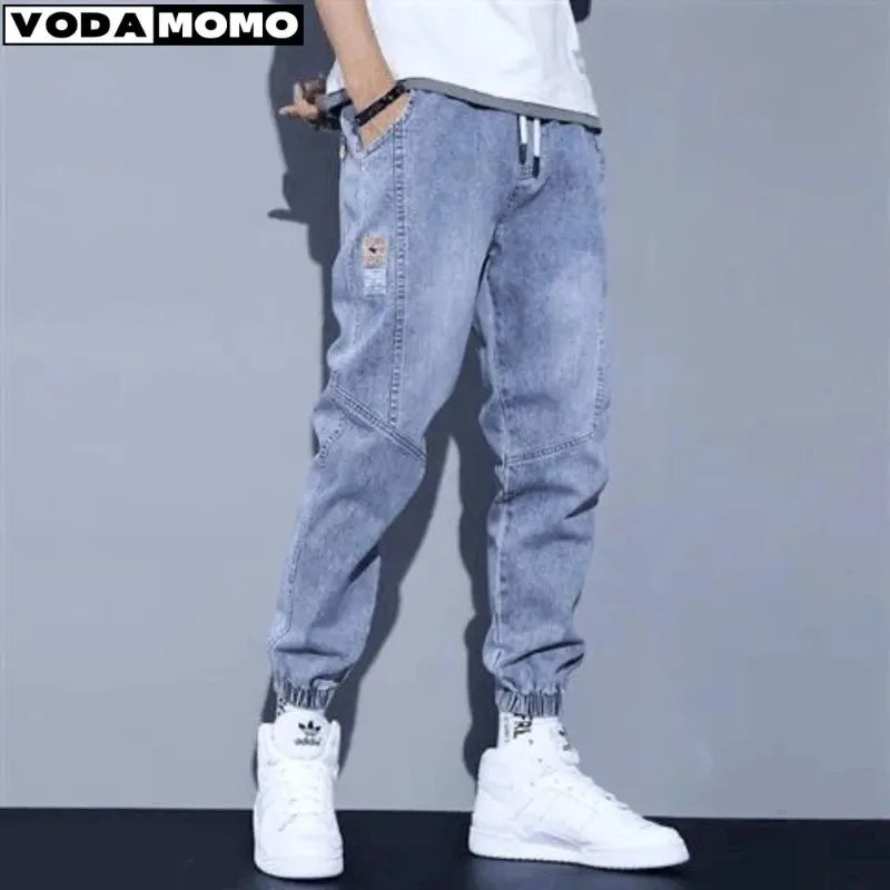 Men Wide Leg Jeans – Baggy Vintage Korean Streetwear Trousers