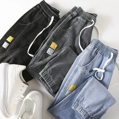 Men Wide Leg Jeans – Baggy Vintage Korean Streetwear Trousers