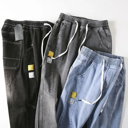 Men Wide Leg Jeans – Baggy Vintage Korean Streetwear Trousers