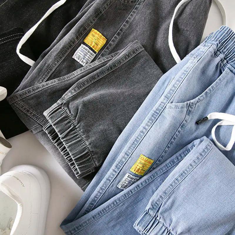 Men Wide Leg Jeans – Baggy Vintage Korean Streetwear Trousers