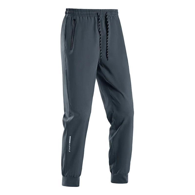 Men Jogger Pants – Breathable Quick Dry Drawstring Sports Sweatpants