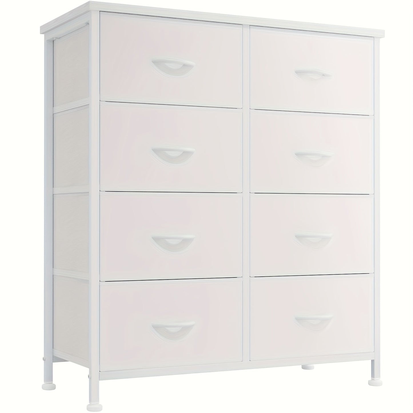 8 Drawer Dresser Storage Organizer Fabric Drawers Chest Bedroom Hallway Unit