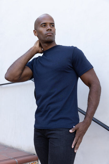 The Original Men's Bamboo Viscose/Organic Cotton Short Sleeve T-Shirt - Classic Cut