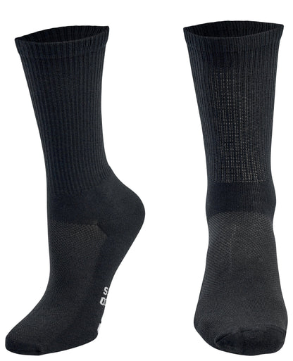 Men's Bamboo Rayon Crew Dress Socks - 3 pack