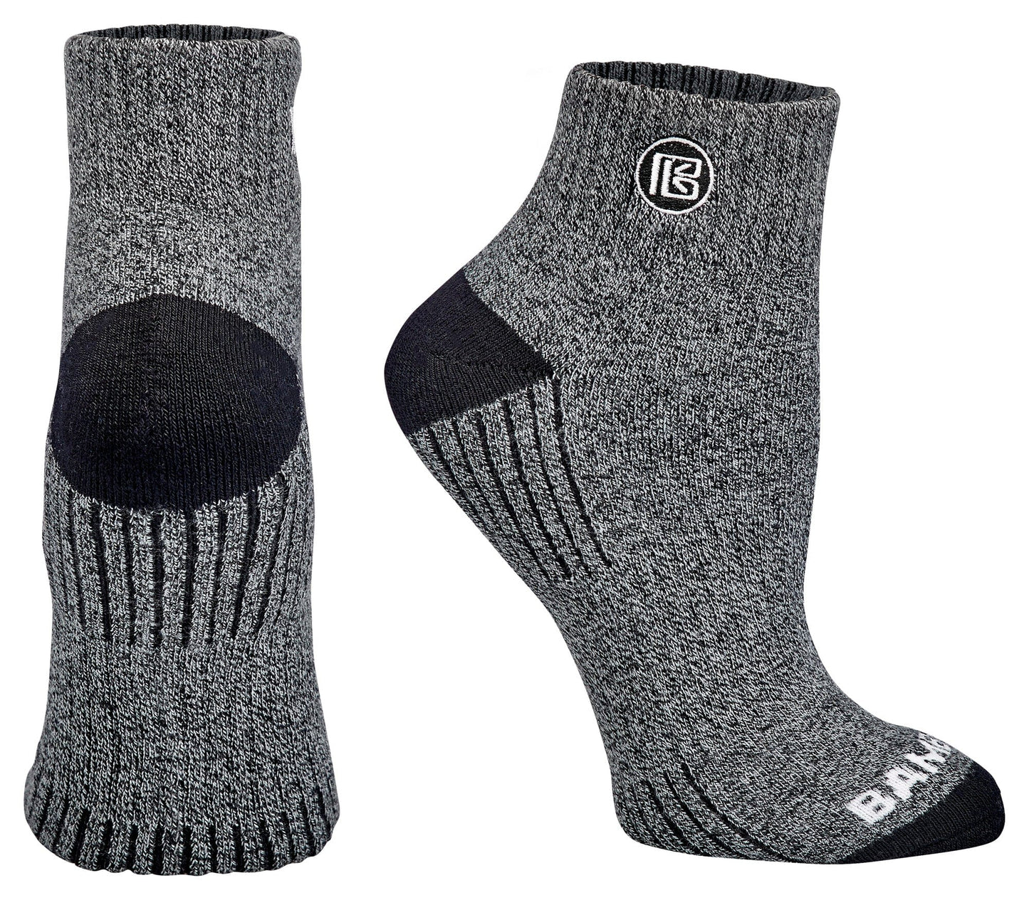 Premium Bamboo Rayon Quarter Crew Socks - 3 Pair Gift Box
