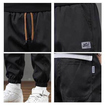 Men's Casual Sports Cropped Ankle-Tight Pants