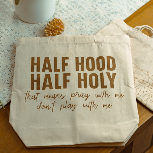 Everyday Canvas Tote | Faith-Based Sayings