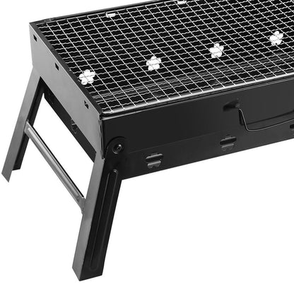Portable Charcoal BBQ Grill – Lightweight Folding Smoker for Outdoors