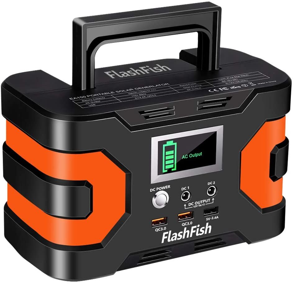 Portable Power Station 200W CPAP Backup Battery for Camping Emergency