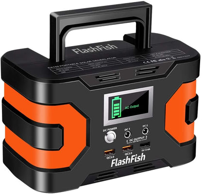 Portable Power Station 200W CPAP Backup Battery for Camping Emergency
