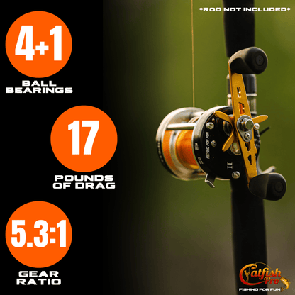 Fishing for Fun Round Baitcaster Reel