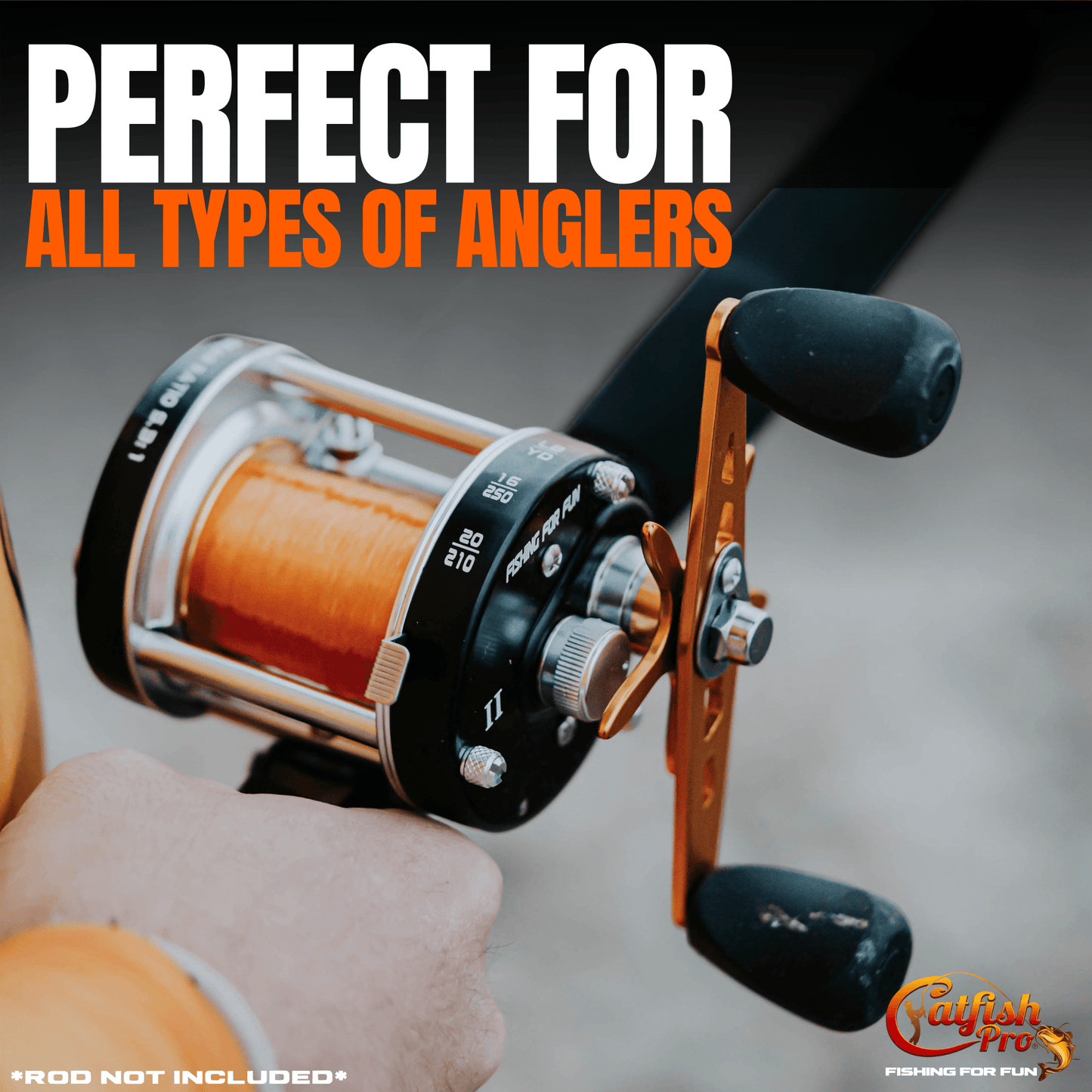 Fishing for Fun Round Baitcaster Reel