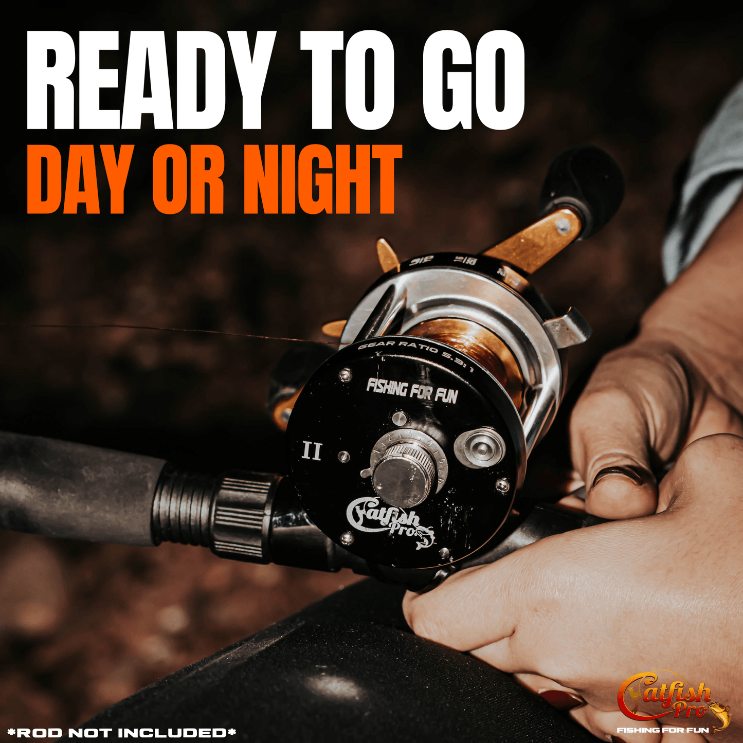 Fishing for Fun Round Baitcaster Reel
