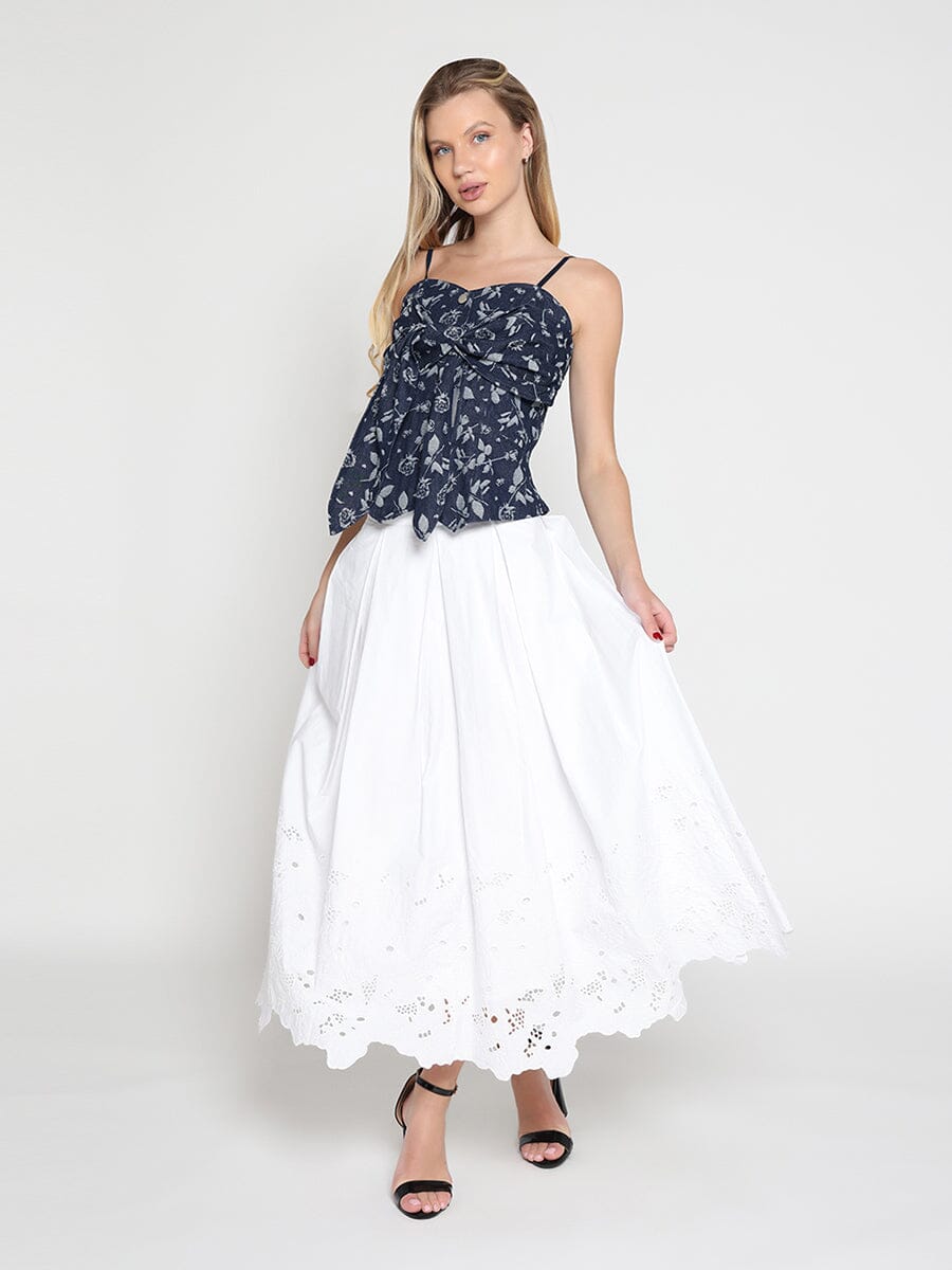 Front Tie Design Strape Top