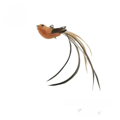 Hands-Free Feather Cat Wand with Bell | Suction Cup Interactive Toy for Hunting and Exercise