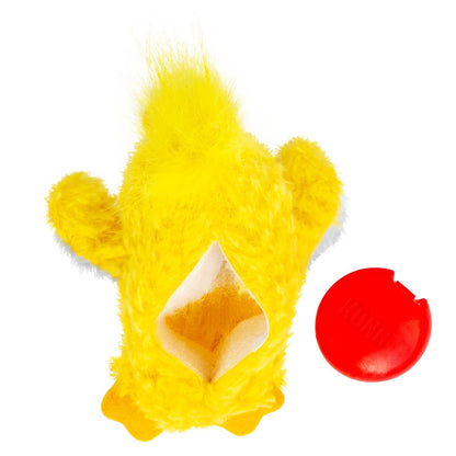 KONG Dr. Noyz X-Small Plush Dog Toys – Stuffing-Free, Soft Cuddle Toy with Removable and Extra Squeaker for Small Dogs