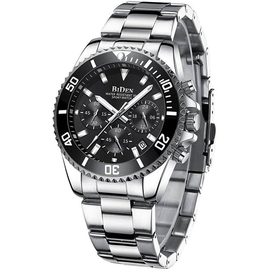 Men's Stainless Steel Watches Chronograph