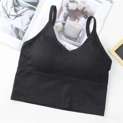 Soft Cotton Sports Bras For Women Push Up Solid Sports Bra Jogging Gym Women Sports Bra Girl Underwear Fitness Running Yoga Sport Tops