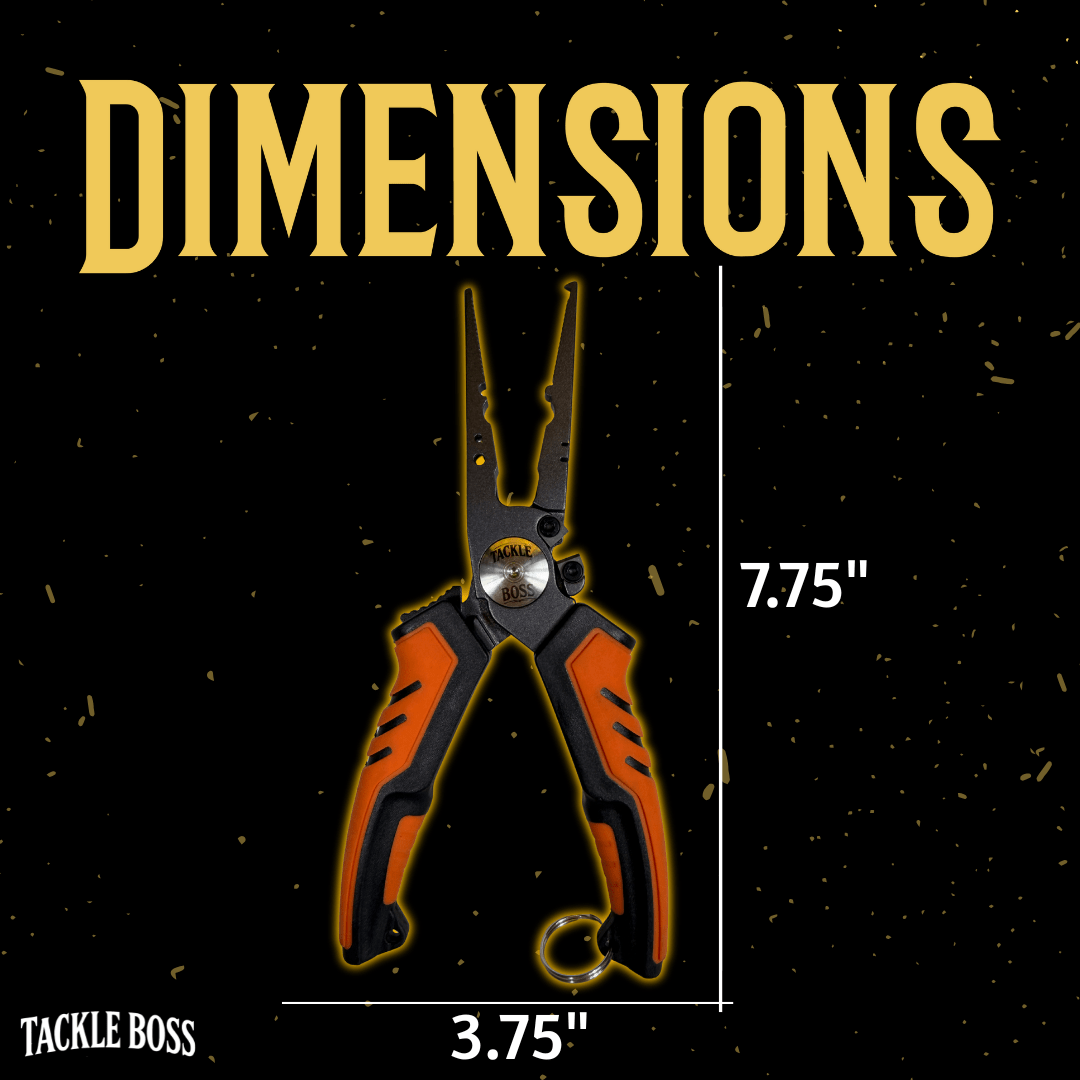 Tackle Boss 3 PCS PREMIUM Outlaw Plier Set