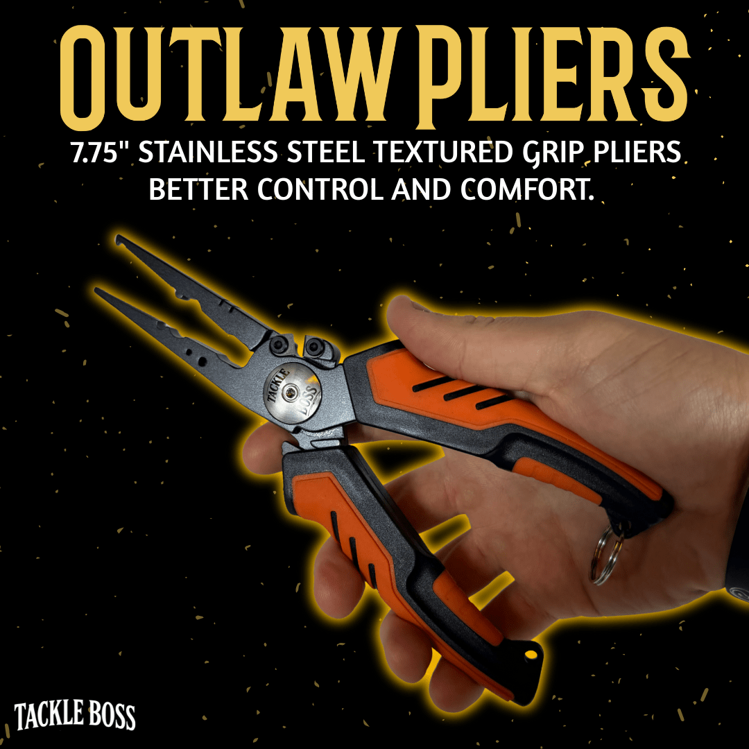 Tackle Boss 3 PCS PREMIUM Outlaw Plier Set
