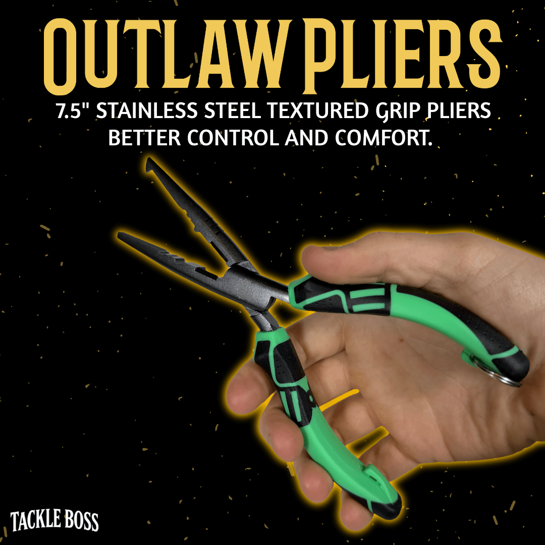 Tackle Boss 4 pcs Outlaw Fishing Plier Set