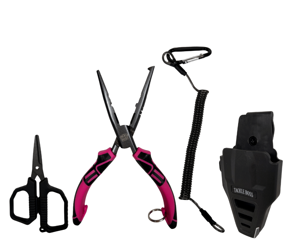 Tackle Boss 4 pcs Outlaw Fishing Plier Set
