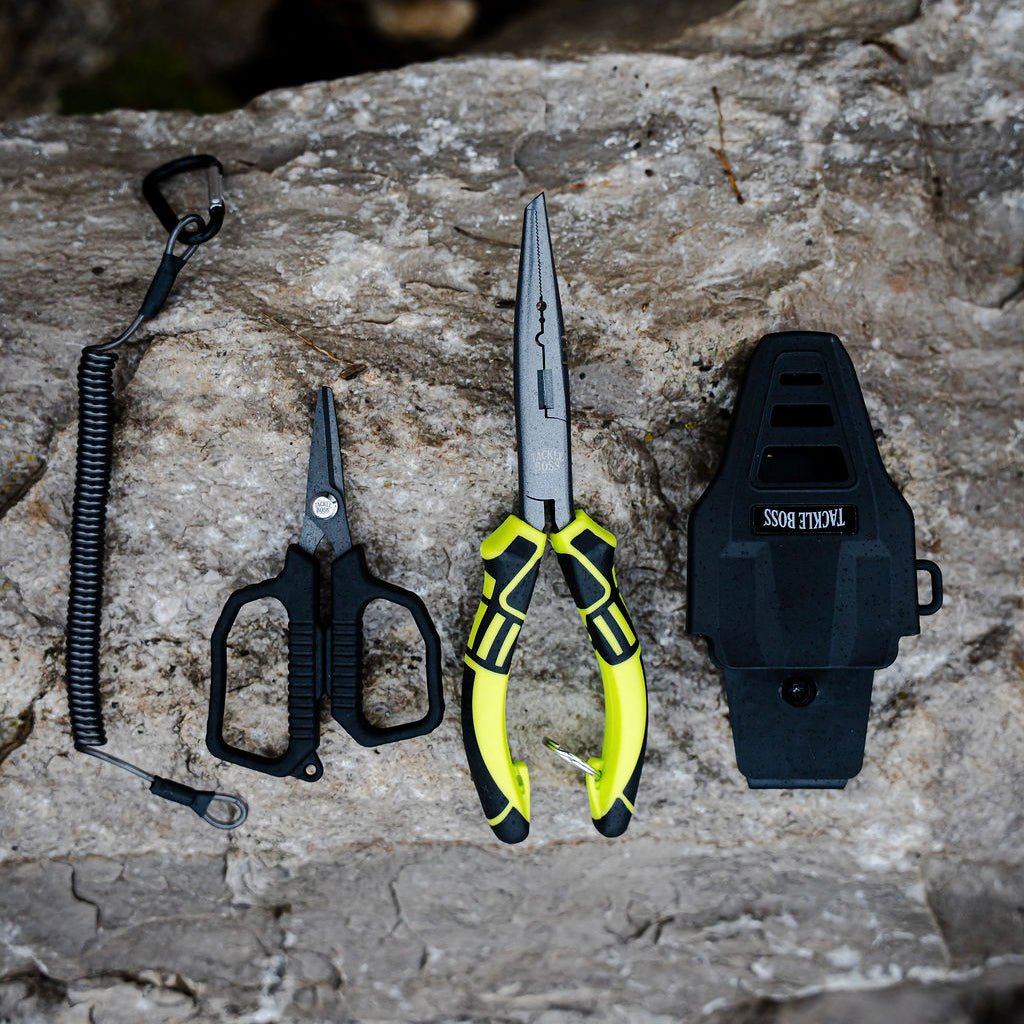 Tackle Boss 4 pcs Outlaw Fishing Plier Set