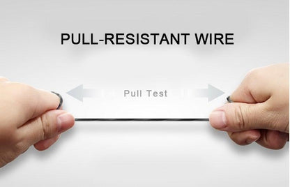 Wired in-Ear Headphones With Tangle-Free Cord Noise Isolating Bass